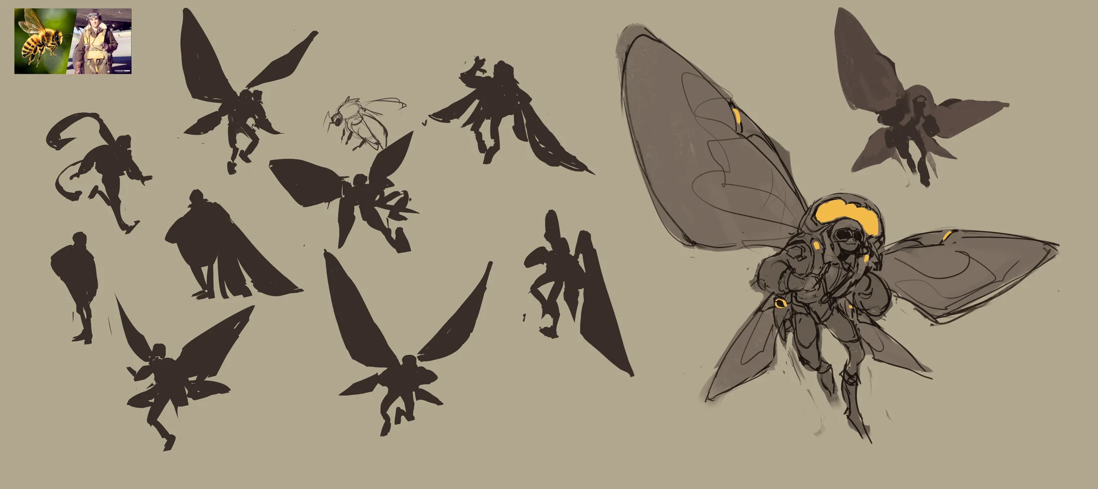 Character Five creation process image 1.