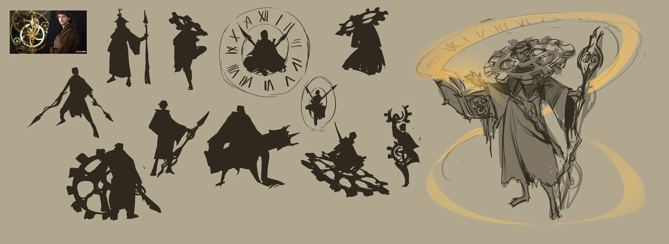 Character Four creation process image 1.