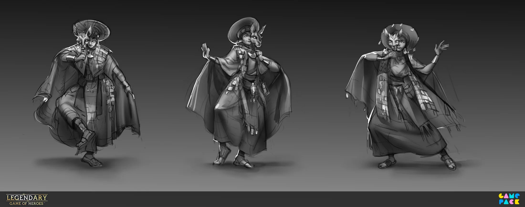 Character One creation process image 1.