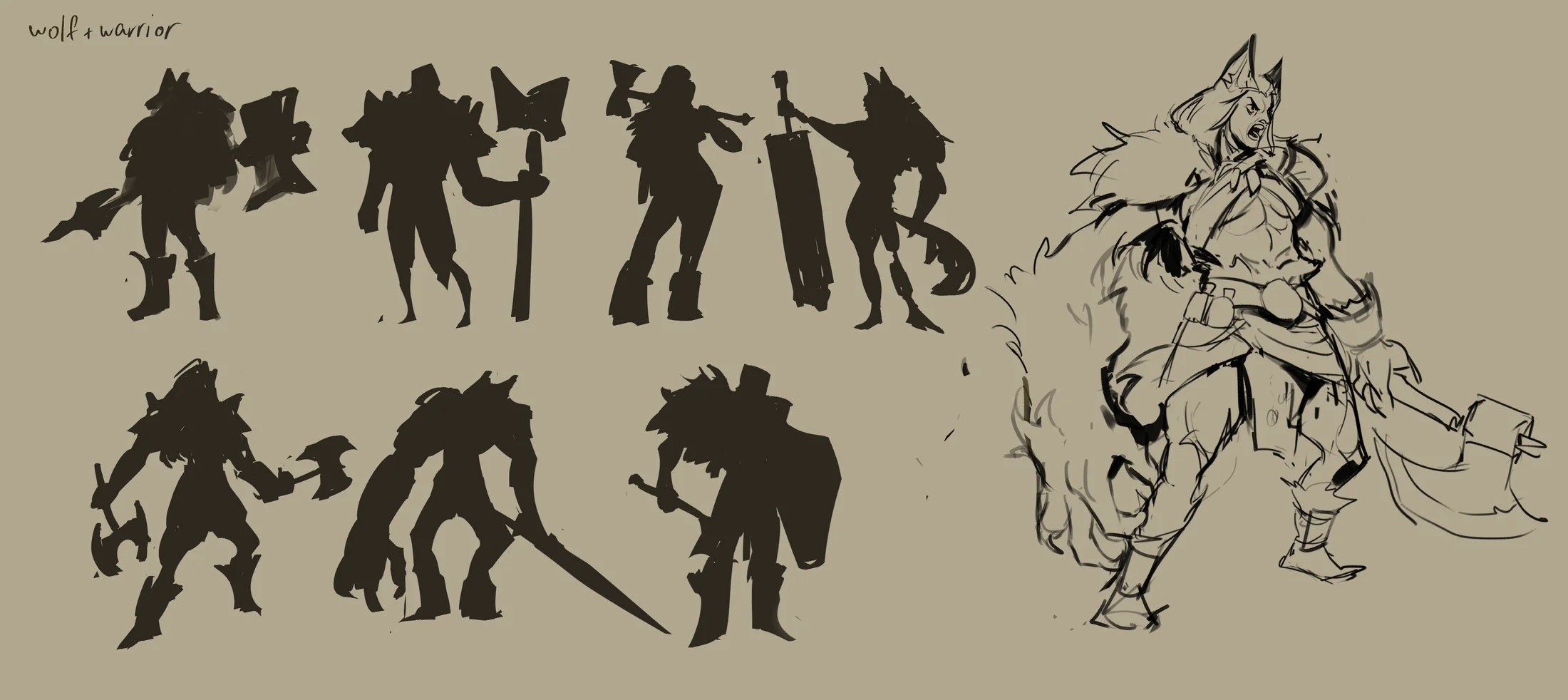Character Six creation process image 1.