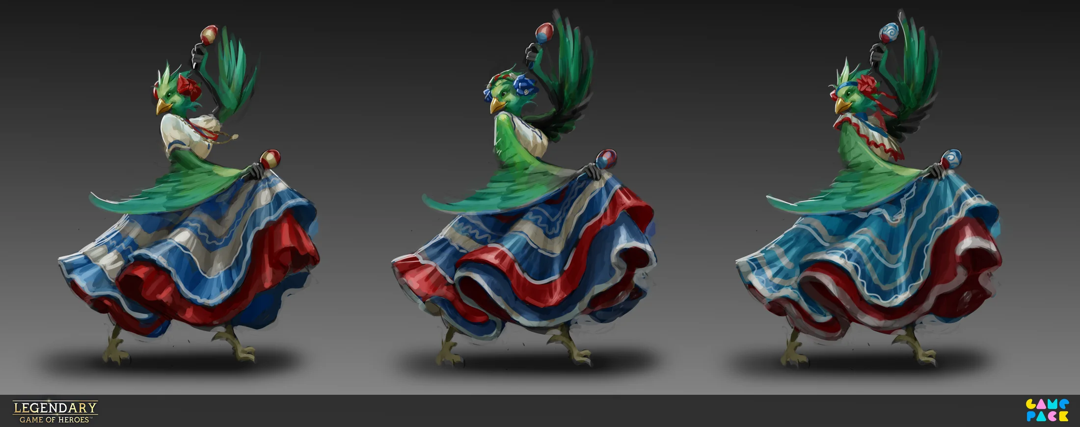 Character Three creation process image 2.