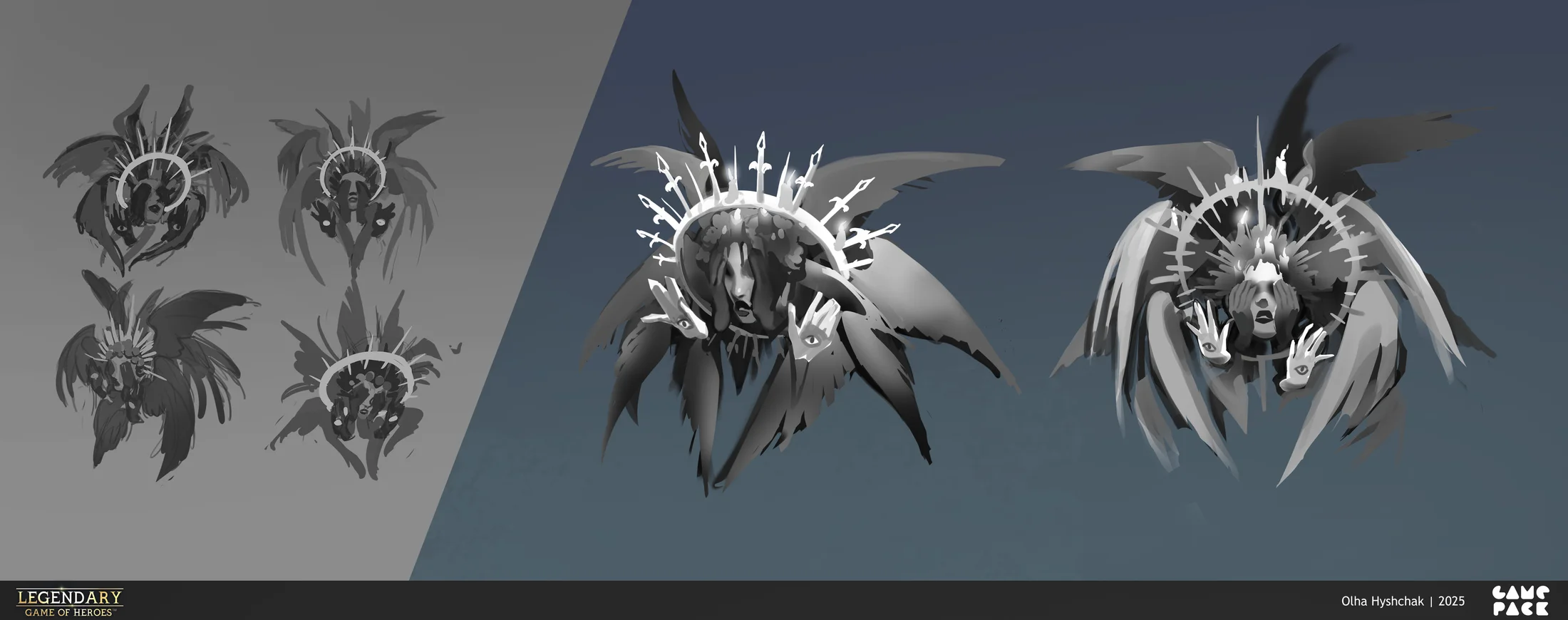 Character Two creation process image 1.