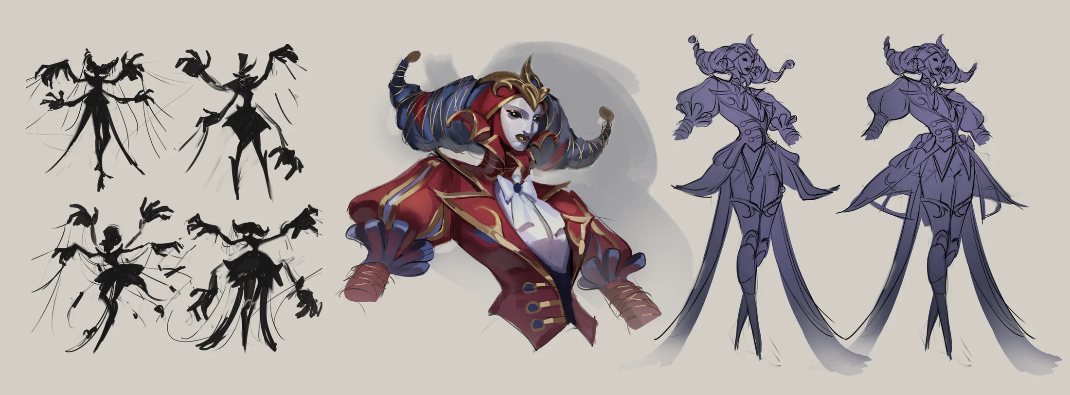 Character One creation process image 1.