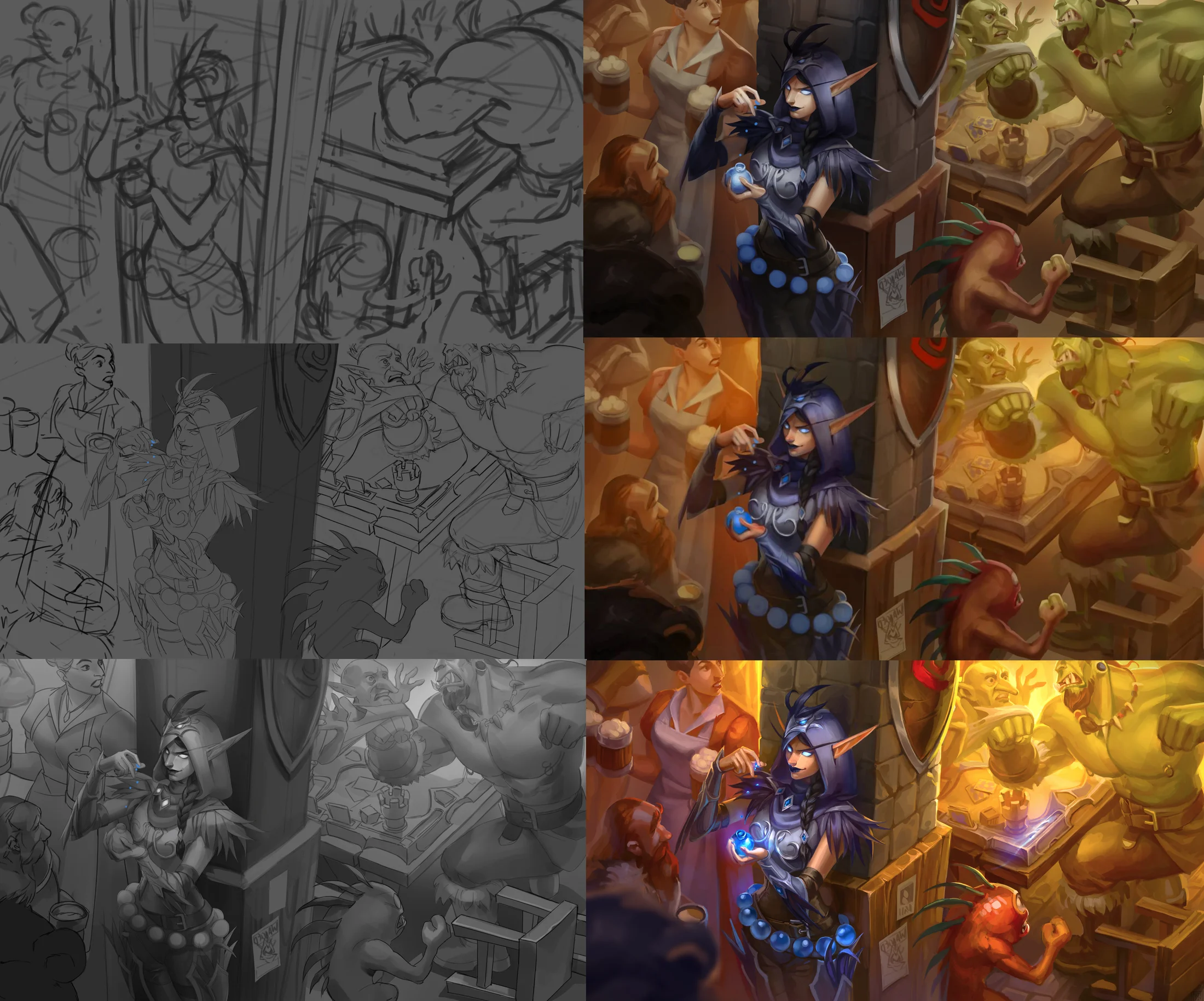Character Six creation process image 2.