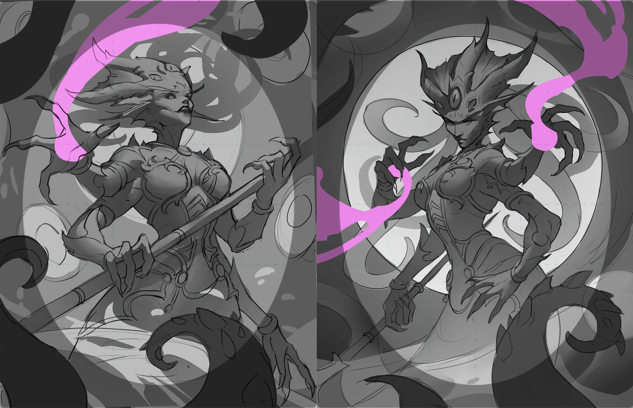 Character Two creation process image 2.